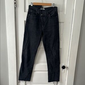Agolde criss cross jeans
